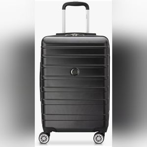 DELSEY Paris Margot Hardside Expandable Luggage with Spinner Wheels, Black, 20"